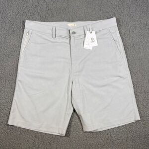 Tasc Performance Mens Motion 9in Shorts Glacier Gray TM631-054 Size 36 NWT